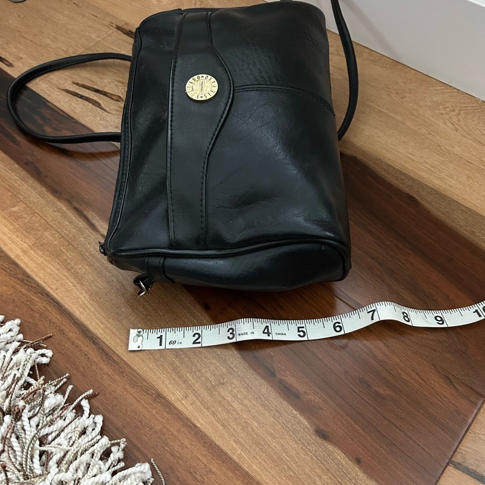 Vintage Stefano Black Leather Bag - Picture 6 of 6